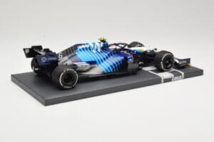 Williams Racing Mercedes FW43B #6 N. Latifi Saudi Arabian GP 2021 Minichamps 1:18 117212206 Druckguss — Bild 3 von 6