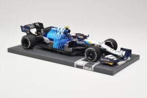 Williams Racing Mercedes FW43B #6 N. Latifi Saudi Arabian GP 2021 Minichamps 1:18 117212206 Druckguss — Bild 4 von 6