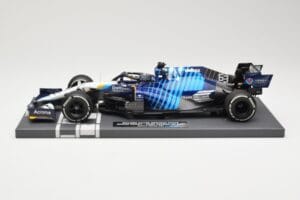 Williams Racing Mercedes FW43B #63 G. Russell Saudi Arabian GP 2021 Minichamps 1:18 117212263 Druckguss