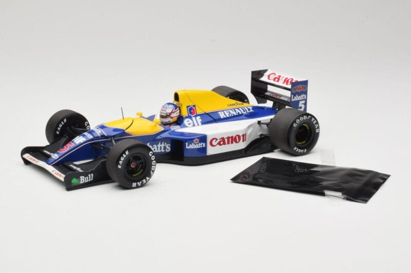 Williams Renault FW14B #5 N. Mansell F1 World Champion 1992 Minichamps 1:18 110920005 Druckguss
