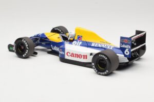 Williams Renault FW14B #6 R. Patrese 1992 Minichamps 1:18 110920006 Druckguss — Bild 7 von 8