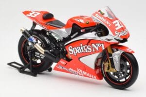 Yamaha YZR-M1 Gauloises Fortuna Yamaha #7 C. Checa MotoGP 2004 Minichamps 1:12 122043007 Druckguss — Bild 4 von 6