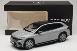 Mercedes EQS SUV X296 Manufaktur Alpine Grey NZG 1:18 B66960591 Druckguss — Bild 8 von 8