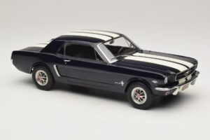 Ford Mustang Nightmist Blue Norev 1:18 182805 Druckguss — Bild 4 von 6