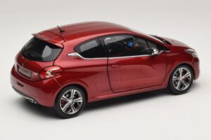 Peugeot 208 GTI Rubis Red Norev 1:18 184700 Druckguss — Bild 3 von 8