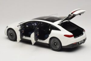 Mercedes EQS V297 Manufaktur Opalite White NZG 1:18 B66961049 Druckguss — Bild 5 von 8