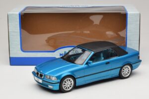 BMW 3 Series E36 Cabrio Blau Metallic MCG 1:18 MCG18319 Druckguss — Bild 7 von 7