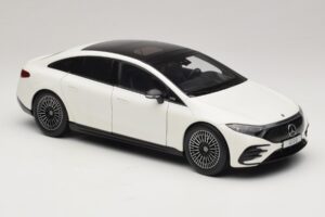 Mercedes EQS V297 Manufaktur Opalite White NZG 1:18 B66961049 Druckguss — Bild 6 von 8