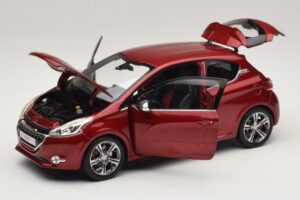 Peugeot 208 GTI Rubis Red Norev 1:18 184700 Druckguss — Bild 2 von 8