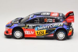 Ford Puma Rally1 #22 M. Sesks / R. Francis Rally Sweden 2025 IXO 1:18 18RMC240 Druckguss — Bild 3 von 6