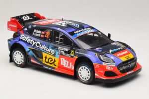 Ford Puma Rally1 #22 M. Sesks / R. Francis Rally Sweden 2025 IXO 1:18 18RMC240 Druckguss — Bild 4 von 6