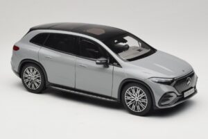 Mercedes EQS SUV X296 Manufaktur Alpine Grey NZG 1:18 B66960591 Druckguss — Bild 6 von 8