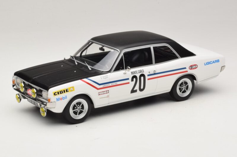 Opel Commodore A #20 H. Greder / P. Pagani Rally Monte Carlo 1971 MCG 1:18 MCG18561R Druckguss
