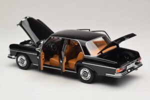 Mercedes 280 SE W108 Schwarz Norev 1:18 183360 Druckguss — Bild 5 von 8