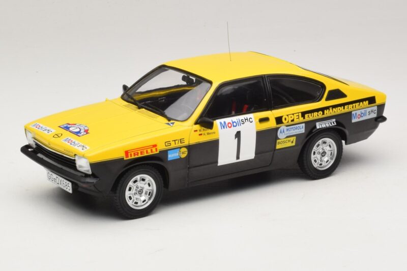 Opel Kadett C GT/E #1 W. Rohrl / H. Menne Westfalen Lippe Rally 1977 MCG 1:18 MCG18651R Druckguss