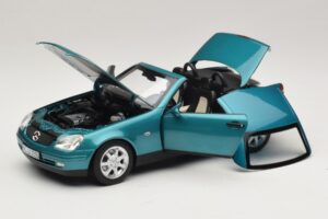 Mercedes SLK R170 Vivianite Green Norev 1:18 183021 Druckguss — Bild 2 von 10