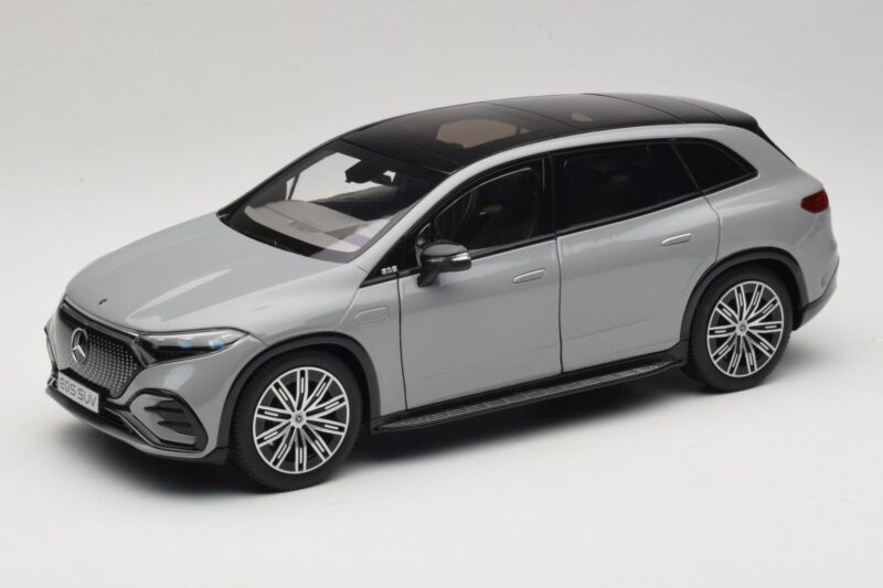 Mercedes EQS SUV X296 Manufaktur Alpine Grey NZG 1:18 B66960591 Druckguss