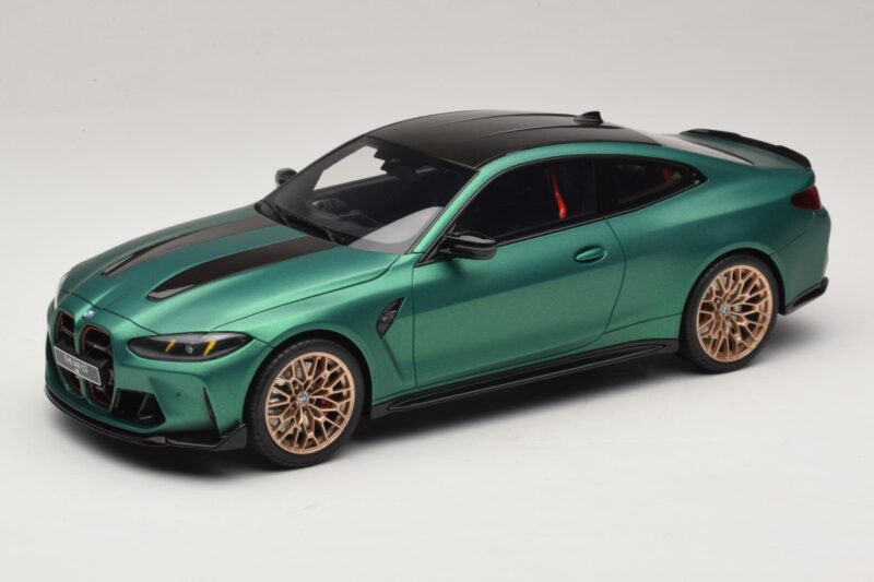 BMW M4 CS G82 Frozen Isle of Man Green GT Spirit 1:18 GT994 Resin