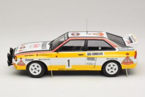 Audi Quattro #1 W. Rohrl / C. Geistdorfer Rally Monte Carlo Winner 1984 Minichamps 1:18 A5-5894 Druckguss — Bild 3 von 6