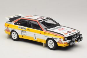 Audi Quattro #1 W. Rohrl / C. Geistdorfer Rally Monte Carlo Winner 1984 Minichamps 1:18 A5-5894 Druckguss — Bild 4 von 6