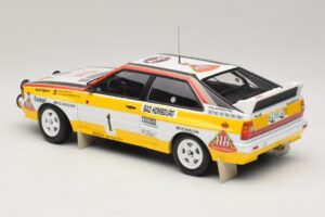 Audi Quattro #1 W. Rohrl / C. Geistdorfer Rally Monte Carlo Winner 1984 Minichamps 1:18 A5-5894 Druckguss — Bild 5 von 6