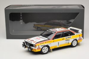 Audi Quattro #1 W. Rohrl / C. Geistdorfer Rally Monte Carlo Winner 1984 Minichamps 1:18 A5-5894 Druckguss — Bild 6 von 6