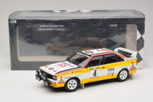 Audi Quattro A2 #4 W. Rohrl / C. Geistdorfer Rally Portugal 1984 Minichamps 1:18 153841104 Druckguss — Bild 6 von 6