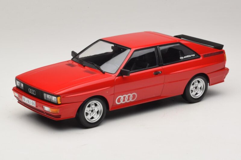 Audi Quattro Rot Händler Edition Minichamps 1:18 A5-5893 Druckguss
