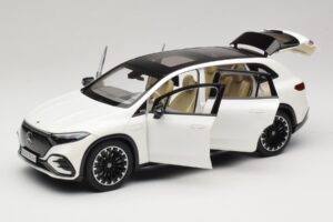 Mercedes EQS SUV X296 Manufaktur Diamond White NZG 1:18 B66960590 Druckguss — Bild 2 von 8