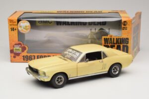 Ford Mustang Coupe Gelb The Walking Dead Greenlight 1:18 12958 Druckguss — Bild 8 von 8
