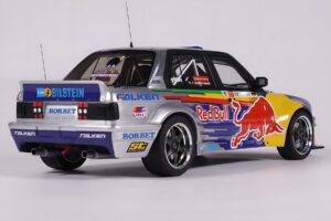 BMW E30 V8 #229 E. Hountondji Red Bull Driftbrothers Drift 2023 Blau Otto 1:18 OT486 Resin — Bild 2 von 5