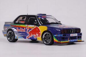 BMW E30 V8 #229 E. Hountondji Red Bull Driftbrothers Drift 2023 Blau Otto 1:18 OT486 Resin — Bild 4 von 5