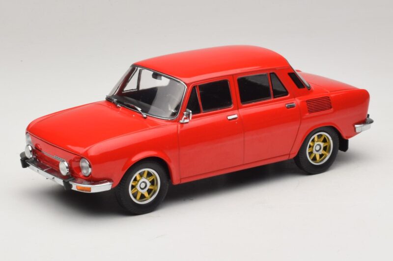 Skoda 100 Rot Goldene Felgen MCG 1:18 MCG18784 Druckguss