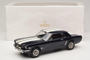 Ford Mustang Nightmist Blue Norev 1:18 182805 Druckguss — Bild 6 von 6
