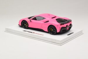 Ferrari SF90 Pack Fiorano Glanz Qatar Pink BBR 1:18 RACELINE137 Resin — Bild 5 von 7