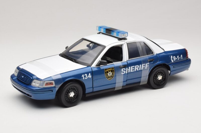 Ford Crown Victoria Police Interceptor The Walking Dead Greenlight 1:18 12957 Druckguss