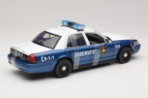 Ford Crown Victoria Police Interceptor The Walking Dead Greenlight 1:18 12957 Druckguss — Bild 2 von 6