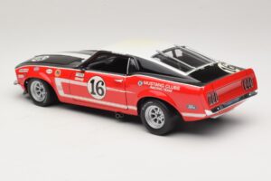 Ford Mustang Boss 302 #16 Bud Moore Engineering G. Follmer Trans-Am 1969 OEM 1:18 FORD006 Druckguss — Bild 7 von 8