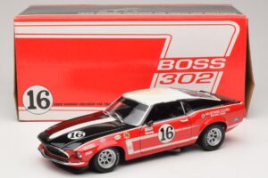 Ford Mustang Boss 302 #16 Bud Moore Engineering G. Follmer Trans-Am 1969 OEM 1:18 FORD006 Druckguss — Bild 8 von 8
