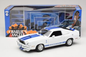 Ford Mustang II Cobra II Charlie's Angels Movie Greenlight 1:18 12880 Druckguss — Bild 8 von 8