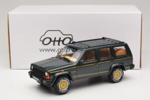 Jeep Cherokee XJ Limited Dark Hunter Green Otto 1:18 OT1340 Resin — Bild 6 von 6