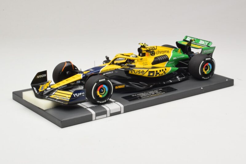 McLaren MCL38 #4 L. Norris Monaco GP Winner 2024 Minichamps 1:18 537242604 Resin