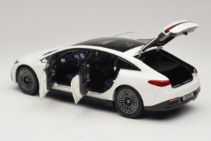 Mercedes EQS V297 Manufaktur Opalite White NZG 1:18 B66961049 Druckguss — Bild 5 von 8