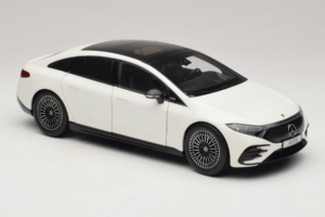 Mercedes EQS V297 Manufaktur Opalite White NZG 1:18 B66961049 Druckguss — Bild 6 von 8