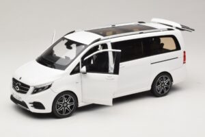 Mercedes V-Class W447 AMG Line Weiß Norev 1:18 183876 Druckguss — Bild 2 von 8