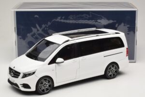 Mercedes V-Class W447 AMG Line Weiß Norev 1:18 183876 Druckguss — Bild 8 von 8