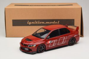 Mitsubishi Lancer Evolution IX MR Fast & Furious Rot Ignition Model 1:18 2374 Resin — Bild 6 von 6