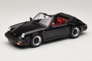 Porsche 911 3.2 Carrera Cabriolet Schwarz Minichamps 1:18 100063035 Druckguss