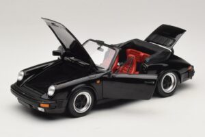 Porsche 911 3.2 Carrera Cabriolet Schwarz Minichamps 1:18 100063035 Druckguss — Bild 2 von 8