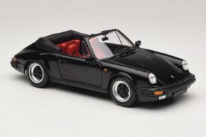 Porsche 911 3.2 Carrera Cabriolet Schwarz Minichamps 1:18 100063035 Druckguss — Bild 6 von 8